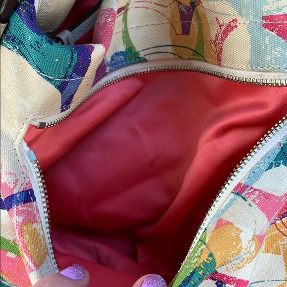 Coach Poppy Signature “C” Hobo Crossbody - Picture 8 of 15